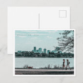 DENVER COLORADO OLIEVERFSCHILDERING BRIEFKAART (Voorkant / Achterkant)