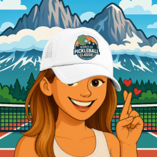 Denver Colorado Pickleball Paddle Stijl Trucker Pet