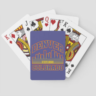 Denver, Colorado Pokerkaarten