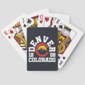 Denver, Colorado Pokerkaarten (Achterkant)
