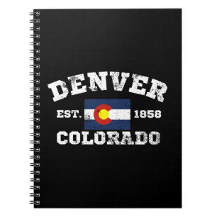 Denver Colorado Retro  Notitieboek