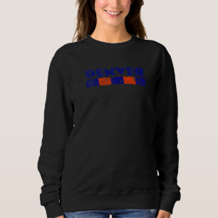 Denver Colorado Retro Weathered Throwback Trui