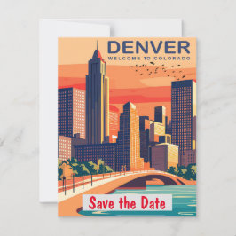 Denver, Colorado Save The Date