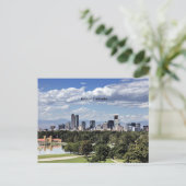 Denver, Colorado Skyline Briefkaart (Staand voorkant)
