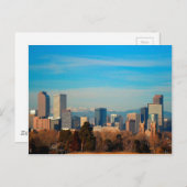 Denver Colorado Skyline Briefkaart (Voorkant / Achterkant)