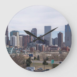 Denver, Colorado Skyline Clock Grote Klok