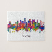 Denver Colorado Skyline Legpuzzel (Horizontaal)