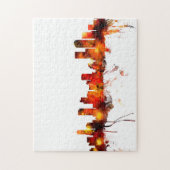 Denver Colorado Skyline Legpuzzel (Verticaal)