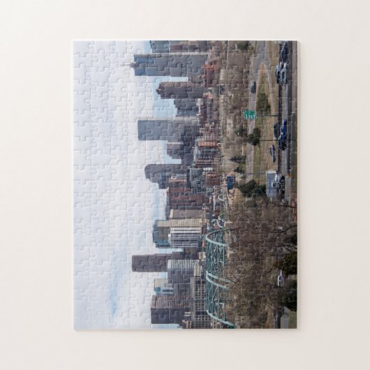 Denver, Colorado Skyline Puzzle Legpuzzel (Verticaal)