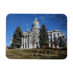 Denver, Colorado, State Capitol Building Magneet