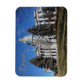 Denver, Colorado, State Capitol Building Magneet (Verticaal)