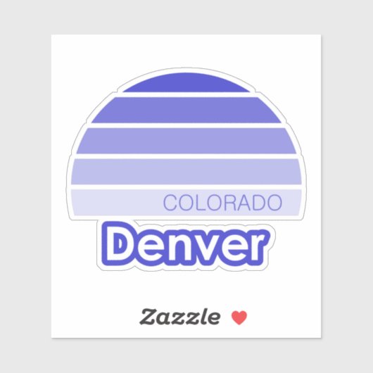Denver Colorado Sticker (Vel)