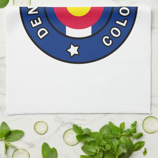 Denver Colorado Theedoek (Gevouwen)