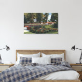 Denver, Colorado - Uitzicht van Elitch Canvas Afdruk (Insitu (Slaapkamer))