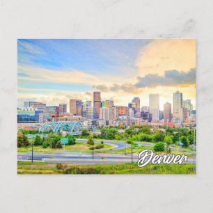 Denver, Colorado, Verenigde Staten Briefkaart