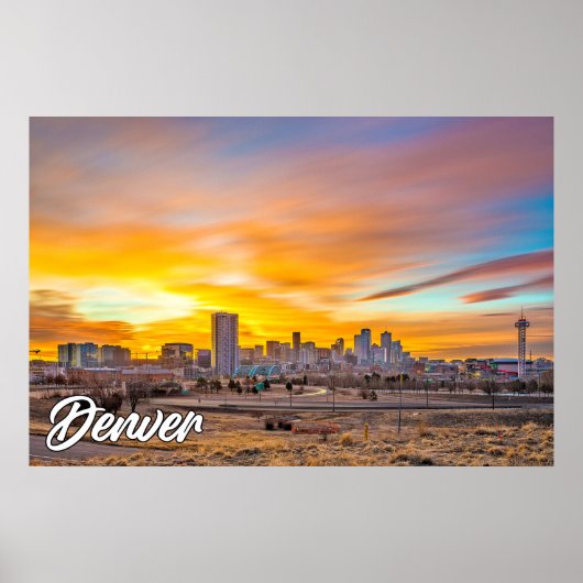 Denver, Colorado, Verenigde Staten Poster (Voorkant)