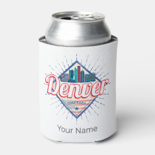 Denver Colorado Verenigde Staten Skyline Verenigd Blikjeskoeler