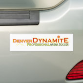 Denver Dynamite Bumpersticker (Op auto)