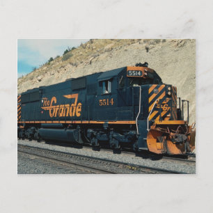Denver en Rio Grande Western EMD SD-50 No. 5514, Briefkaart