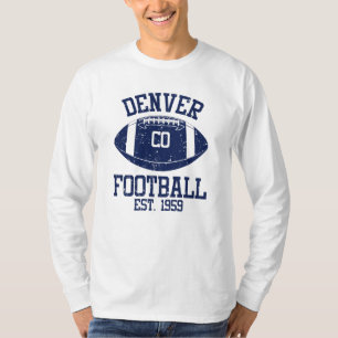Denver Football Fan Gift Cadeau Idee T-shirt