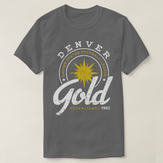 Denver Gold T-shirt (Design voorkant)