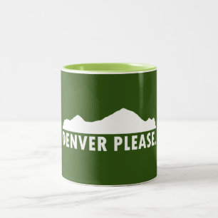Denver graag tweekleurige koffiemok