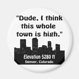 Denver High Town Magneet