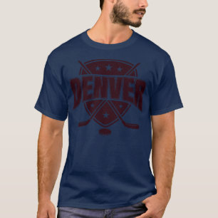 DENVER IJSHOCKEY 2 ZIJDIG T-SHIRT
