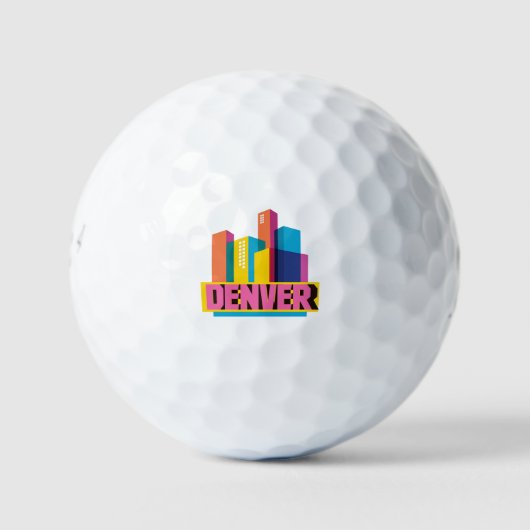 Denver in Design Golfballen (Voorkant)