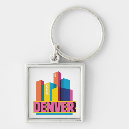 Denver in Design Sleutelhanger (Voorkant)