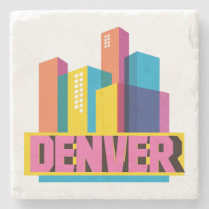 Denver in Design Stenen Onderzetter