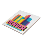 Denver in Design Tegeltje (Zijkant)