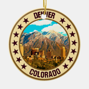 Denver Keramisch Ornament