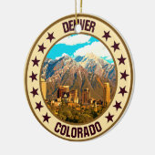 Denver Keramisch Ornament (Links)