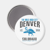 Denver Magneet (Voorkant / Achterkant)