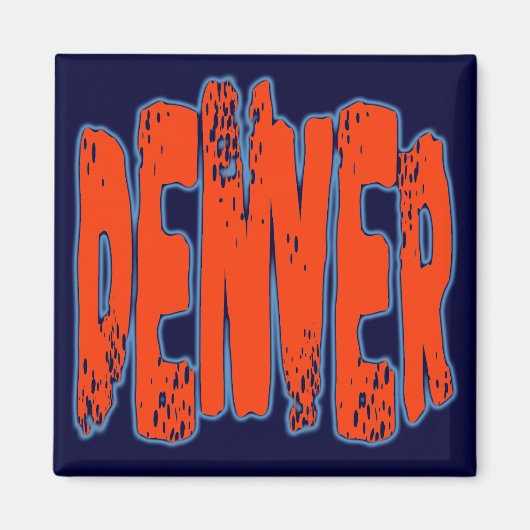 DENVER MAGNEET (Voorkant)