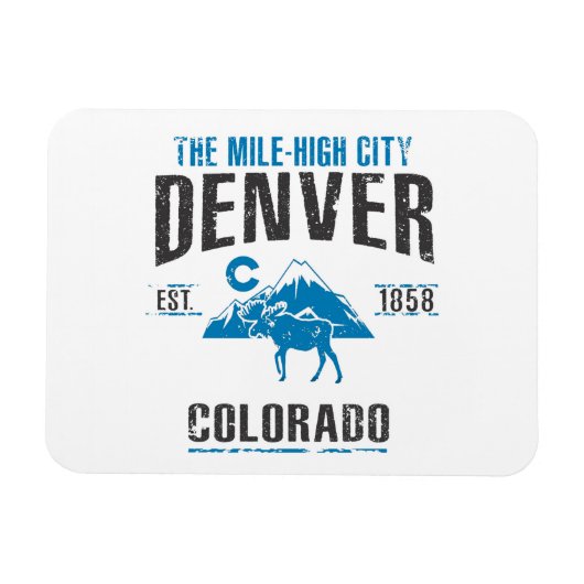 Denver Magneet (Horizontaal)