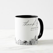 Denver Mariage Simple Custom Coffee Mug (Devant droit)