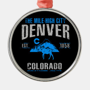 Denver Metalen Ornament