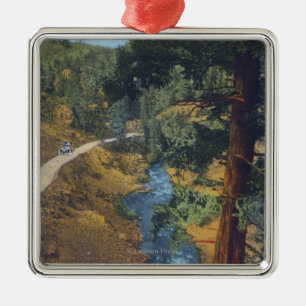 Denver Mountain Park, CO - Beer Creek Canyon Metalen Ornament