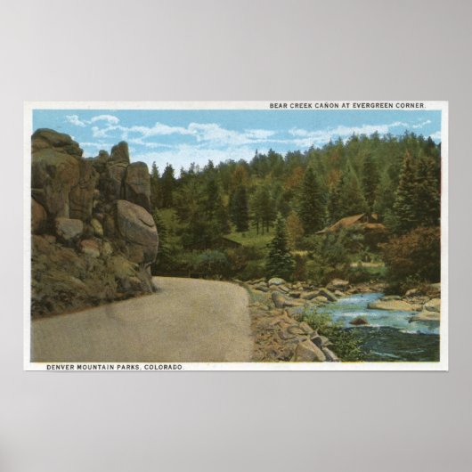 Denver Mountain Park, CO Poster (Voorkant)