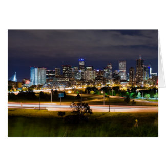 Denver par carte de nuit