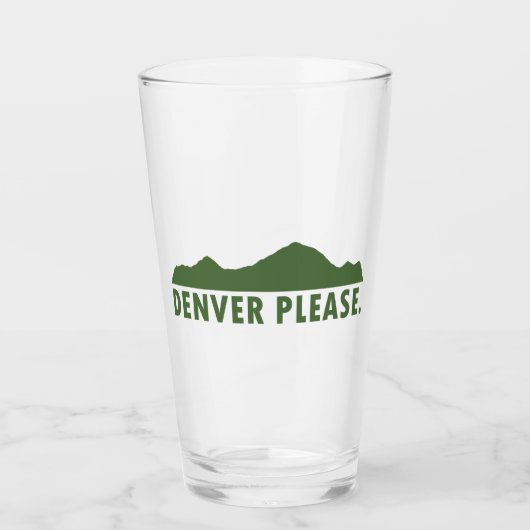 Denver Please Glas (Voorkant)