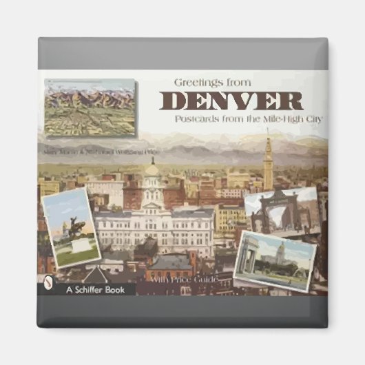 Denver Post Kaarten uit de Mile-High stad,  Magneet (Voorkant)