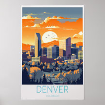Denver Reisposter Colorado Denver