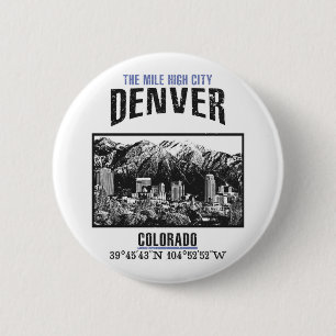 Denver Ronde Button 5,7 Cm