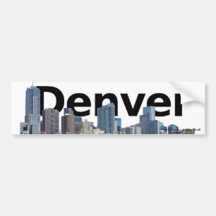 Denver Skyline Bumpersticker