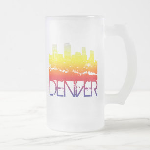 Denver Skyline Matglas Bierpul