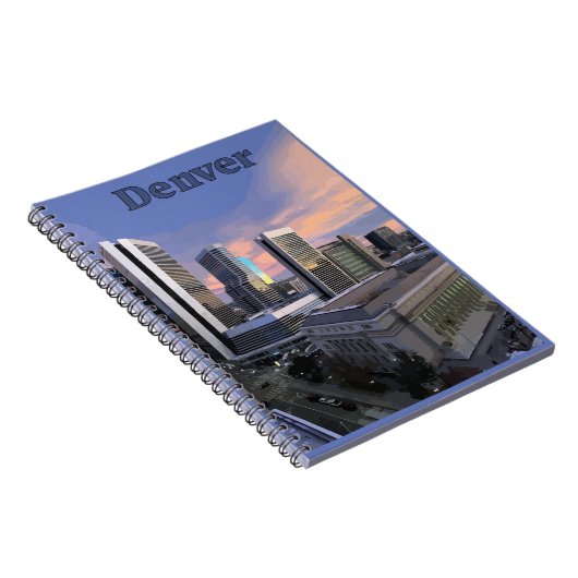 Denver Skyline Notitieboek (Rechterzijde)
