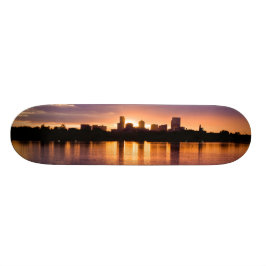 Denver Skyline Skateboard Deck